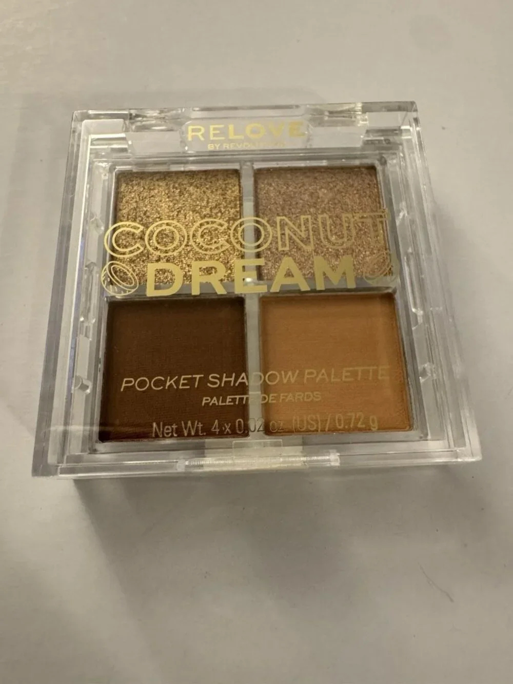 New Revolution Coconut Dream Eyeshadow Palette KA